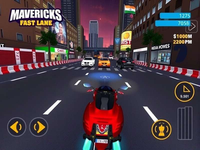 Mavericks Fast Lane community event showing Indian players competing